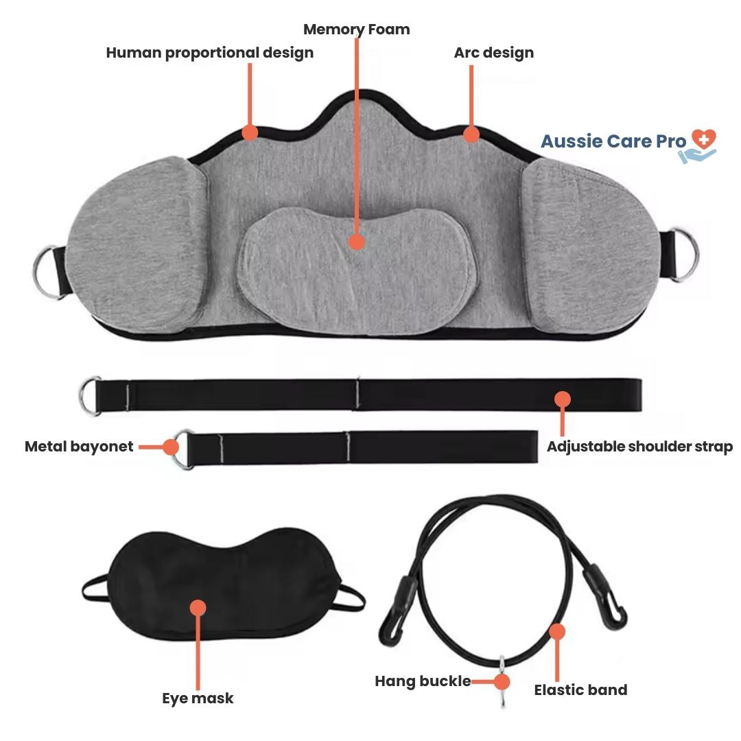 Comfortable Neck Stretching Hammock for Back Pain Relief