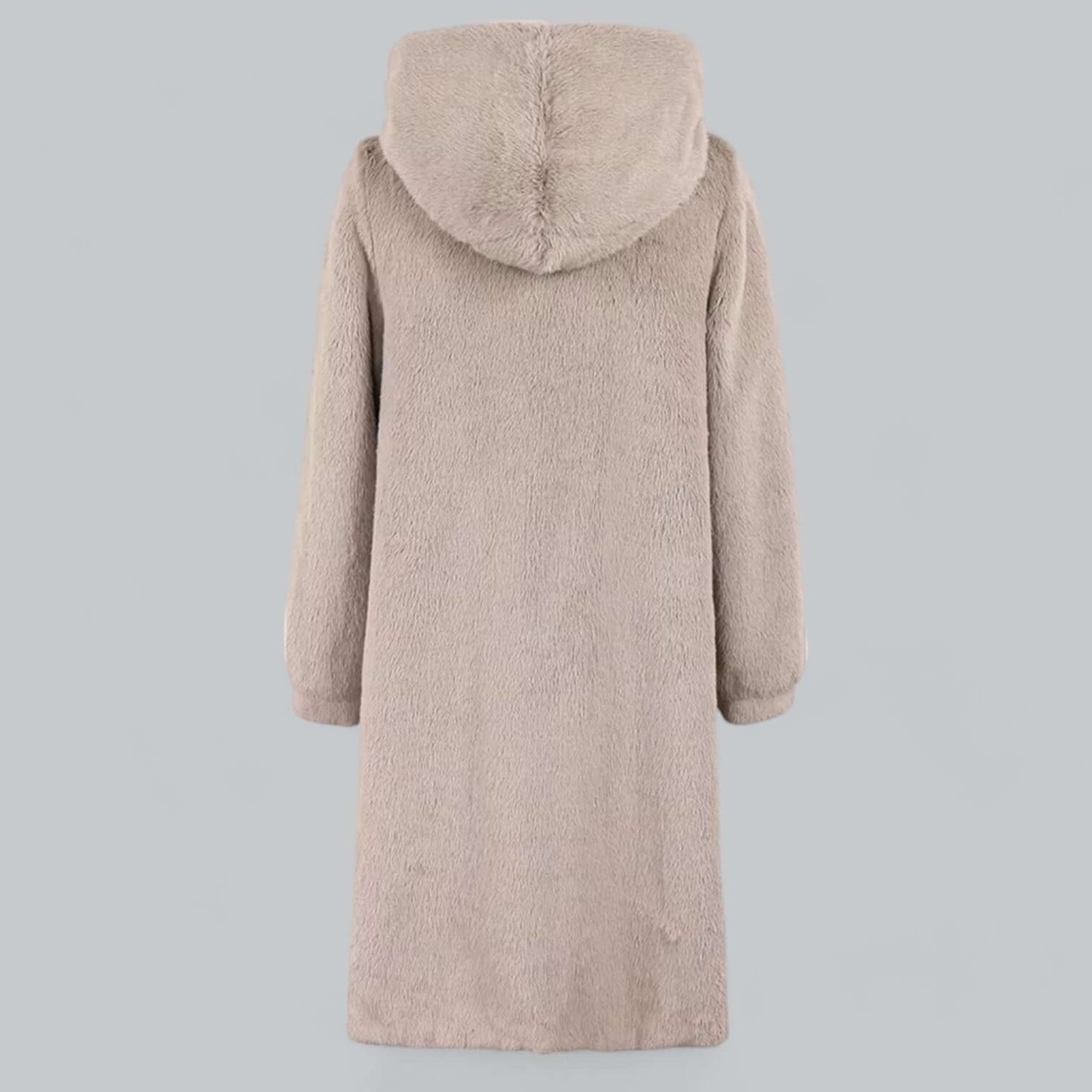 Warm Women's Faux Fur Parka Coat