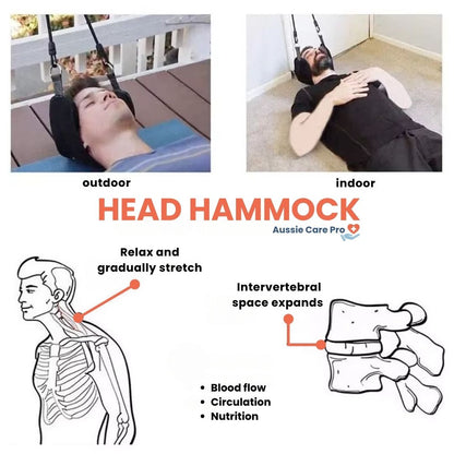 Comfortable Neck Stretching Hammock for Back Pain Relief