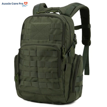 Durable 25L Military Backpack with Water-Resistant Coating