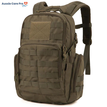 Durable 25L Military Backpack with Water-Resistant Coating