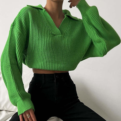 Ladies Soft Knit Pullover Sweater