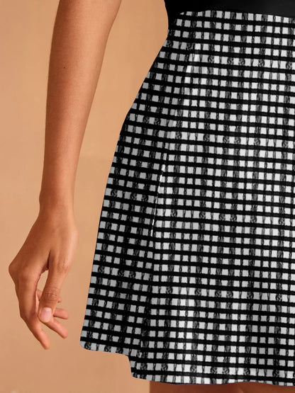 Simple Summer Short Sleeve Midi Sun Dress UPF 50+