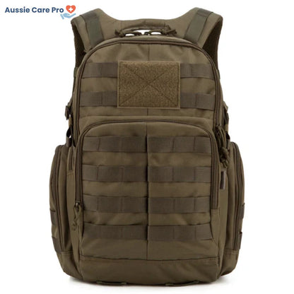 Durable 25L Military Backpack with Water-Resistant Coating