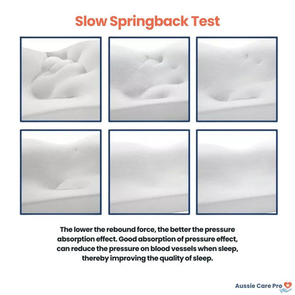 Contour Memory Foam Neck Pillow for Better Sleep