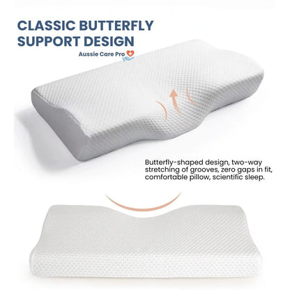 Contour Memory Foam Neck Pillow for Better Sleep
