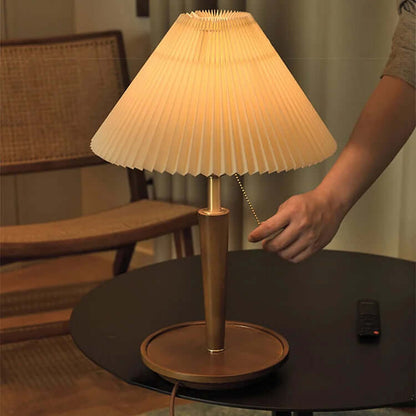 Folded Wooden Desk Lamp