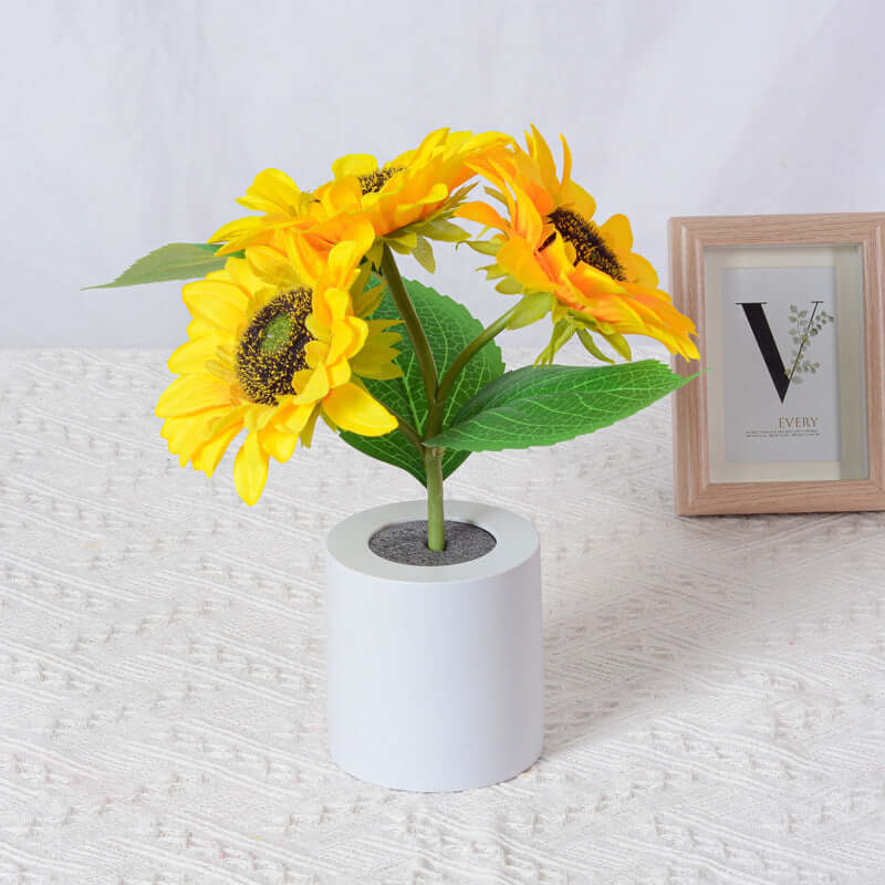 Bright Floral Desk Light