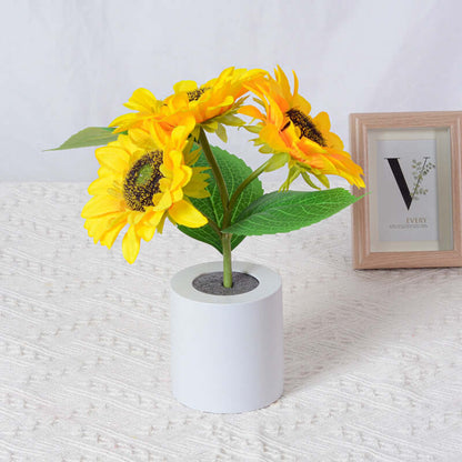 Bright Floral Desk Light
