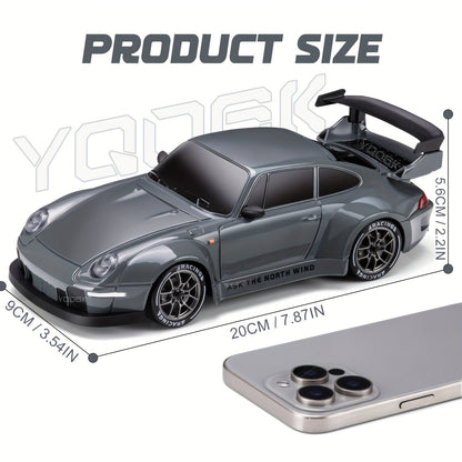 Fast 1:24 Scale RC Drift Car with LED Lights