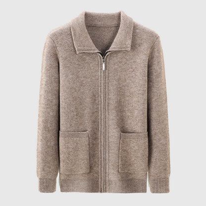 Men's Classic Zip Up Sweater