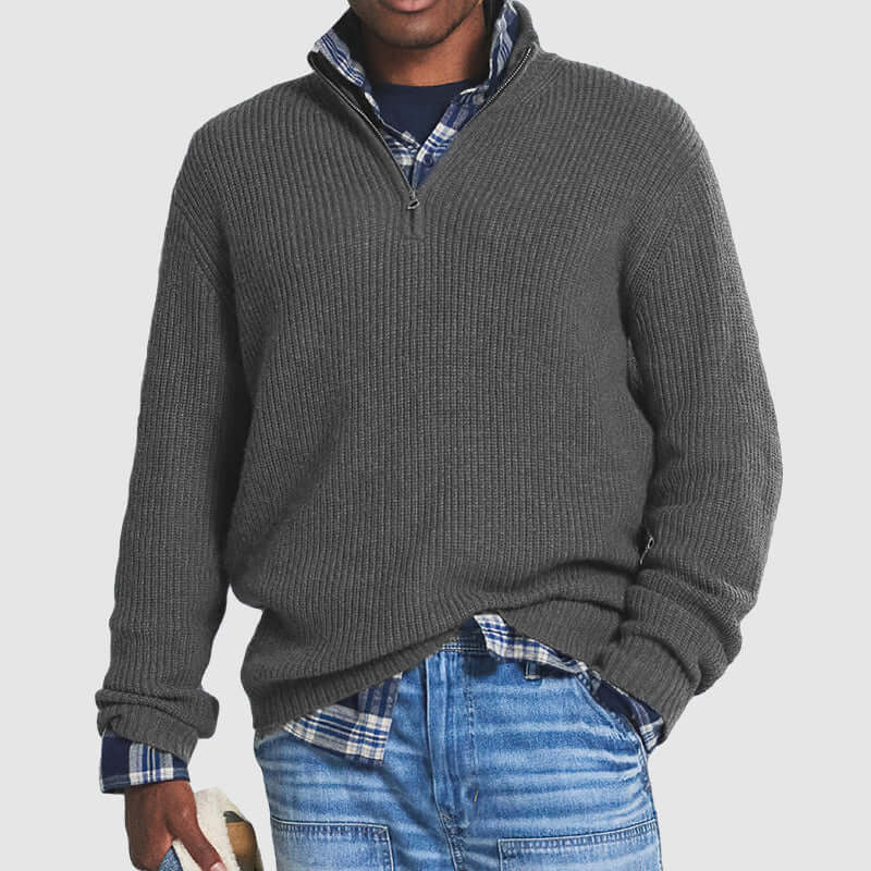 Comfortable Crew Neck Sweater - Luxivelle