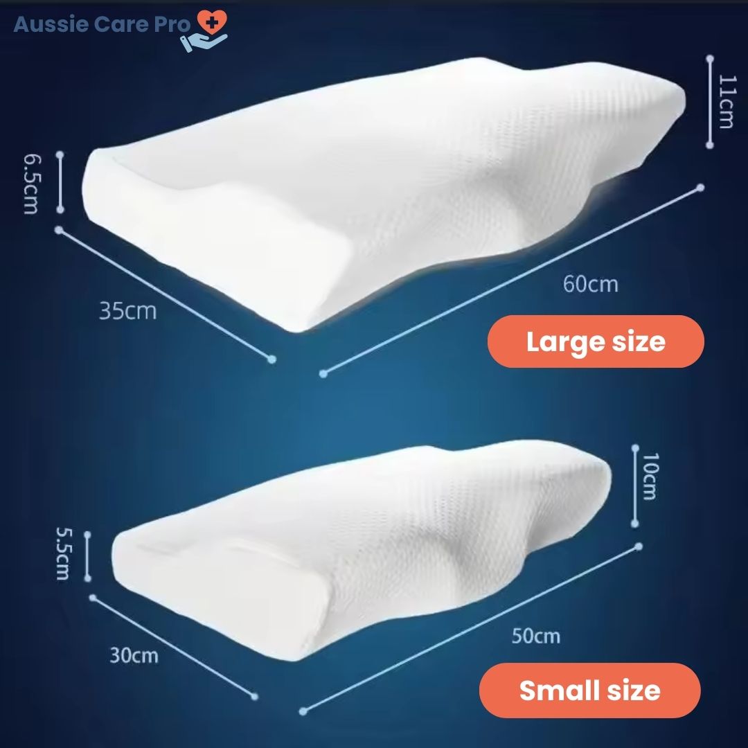 Contour Memory Foam Neck Pillow for Better Sleep