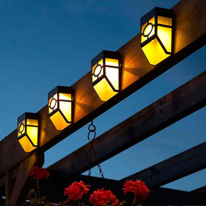 Bright Outdoor LED Wall Lanterns (2 Pack)