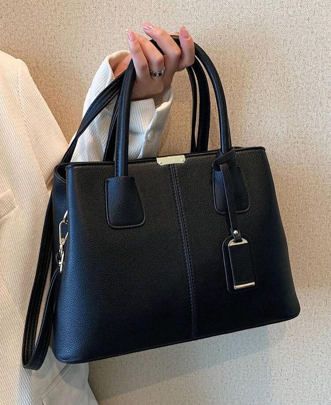 Fashionable Faux Leather Crossbody Bag - Luxivelle
