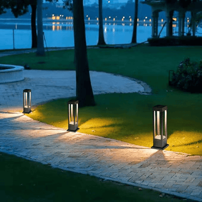 Bright Outdoor Solar Powered Garden Lamp