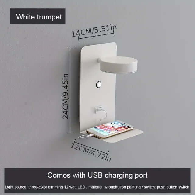 Sleek Contemporary LED Wall Lamp