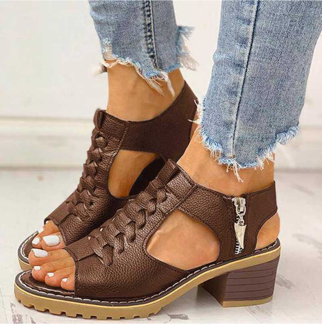 Luxurious High Heel Summer Sandals - Luxivelle