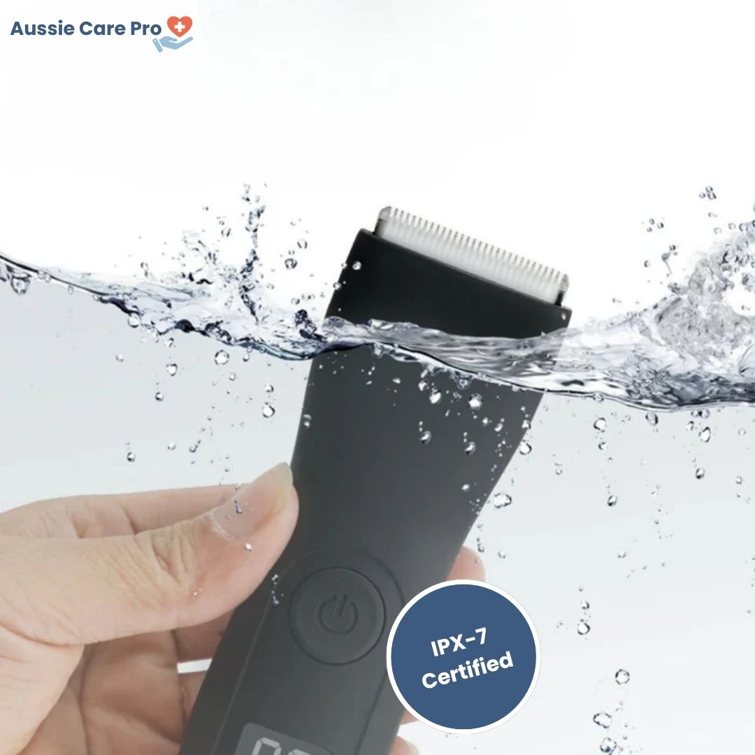 Easy Grip Cordless Body Trimmer – Waterproof Steel Blades