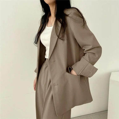 Classic Fit Jacket and Trousers Suit Set