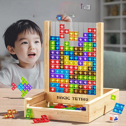 Eco Friendly Wood Puzzle Game for Kids and Adults - Luxivelle