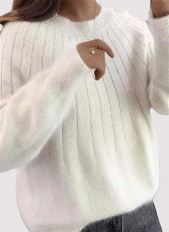 Soft Ladies Luxury Crew Sweater