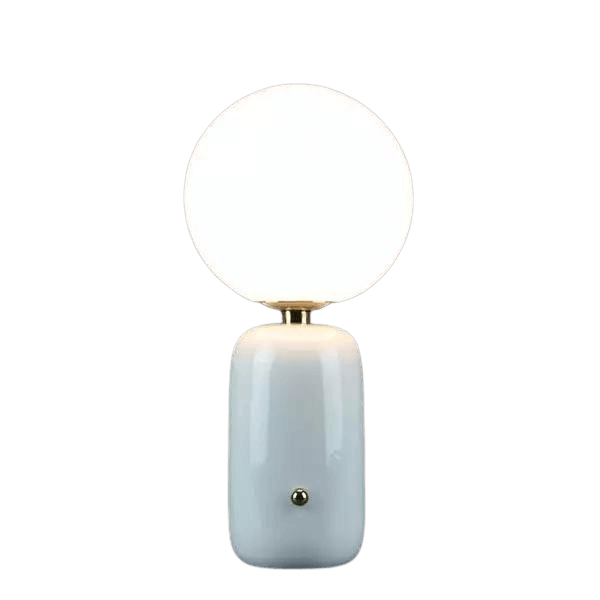 Luxury Glass and Metal Desk Lamp with G9 Bulb