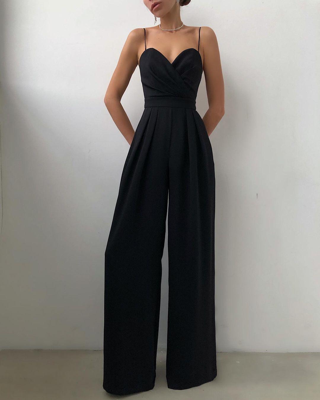 Chic High Waist Women's Jumpsuit - Luxivelle