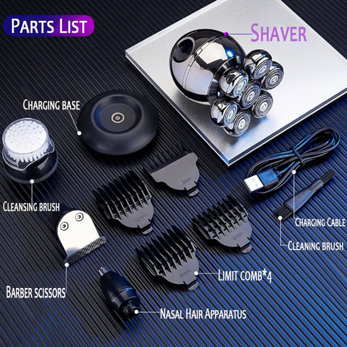 Advanced Electric Shaver for Close & Comfortable Shaving