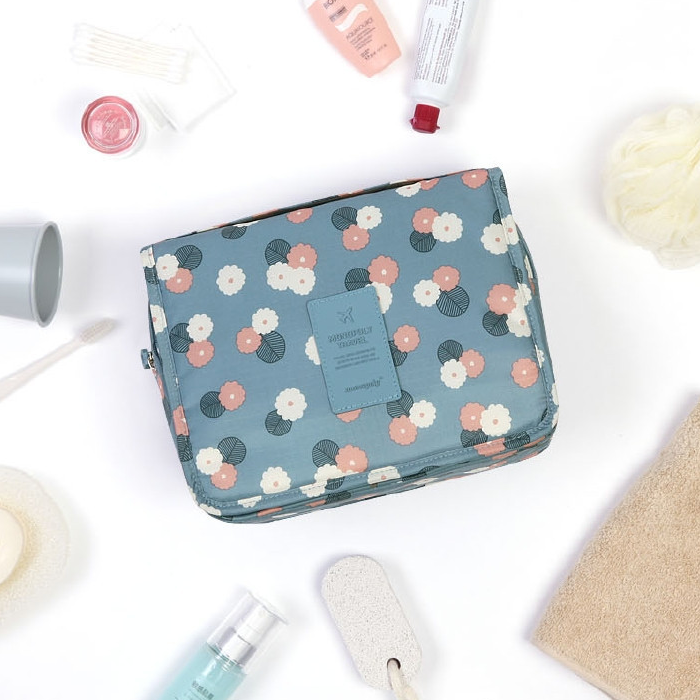 Compact Travel Toiletry Bag with Water-Resistant Design - Luxivelle