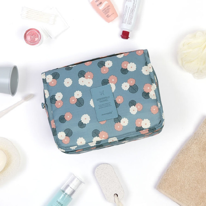 Compact Travel Toiletry Bag with Water-Resistant Design - Luxivelle