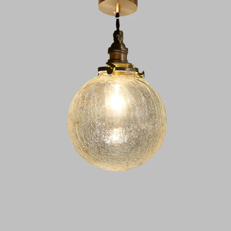 Luxurious Sparkling Glass Drop Lamp