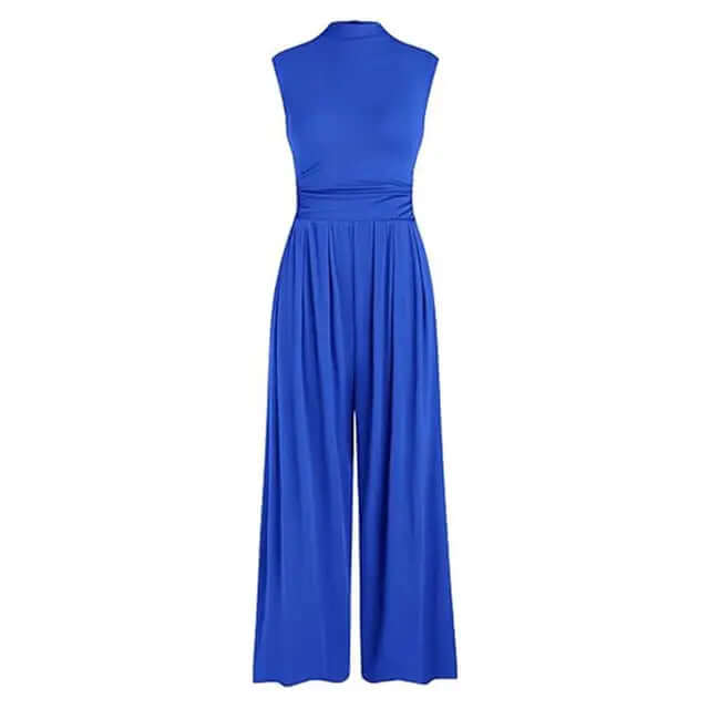 Ladies' Chic Flowy Wide Leg Jumpsuit