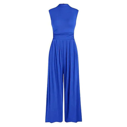 Ladies' Chic Flowy Wide Leg Jumpsuit