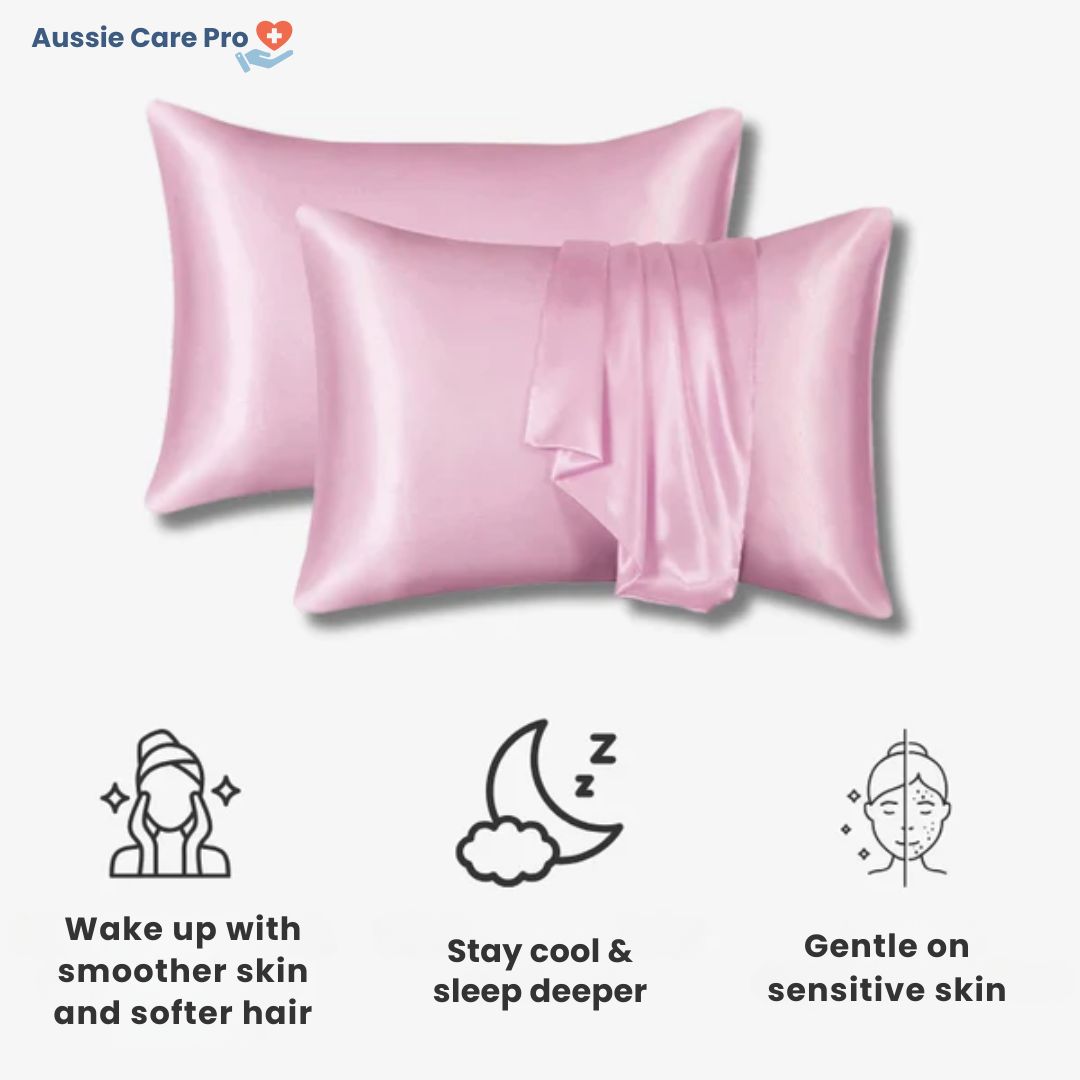 Soft Mulberry Silk Pillowcase for Beauty Sleep