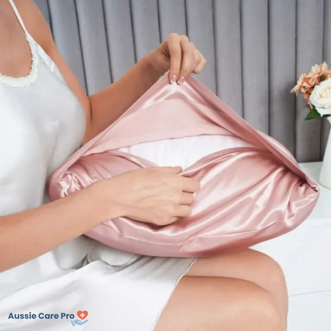 Soft Mulberry Silk Pillowcase for Beauty Sleep
