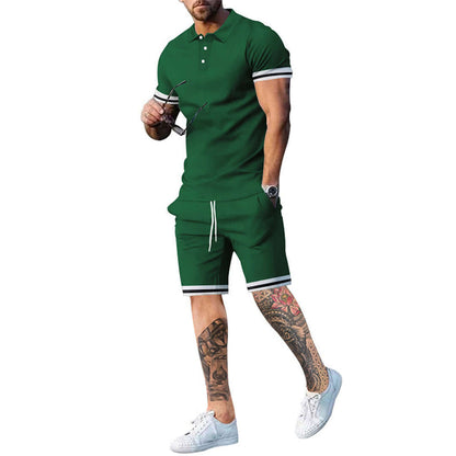 Relaxed Fit Summer Clothing Set for Men