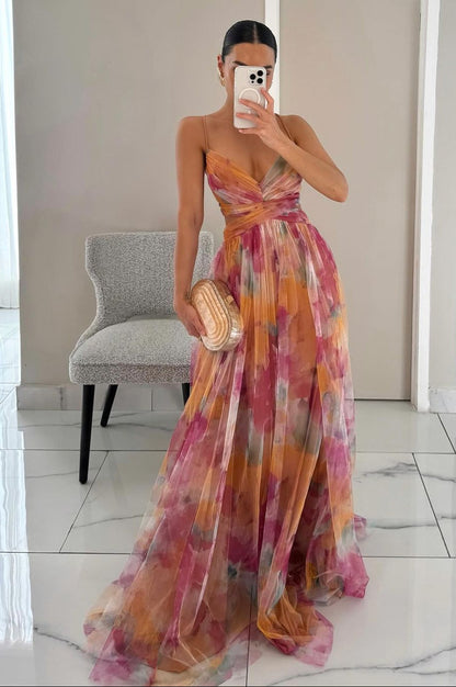 Elegant Long Wedding Dress for Women - Luxivelle