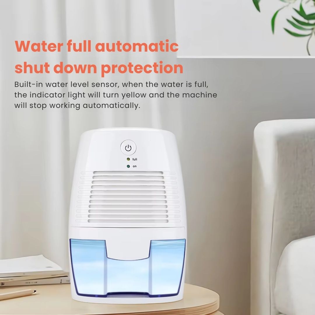 Compact Home Dehumidifier – 250ml Daily