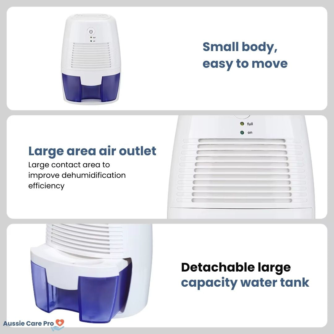 Compact Home Dehumidifier – 250ml Daily
