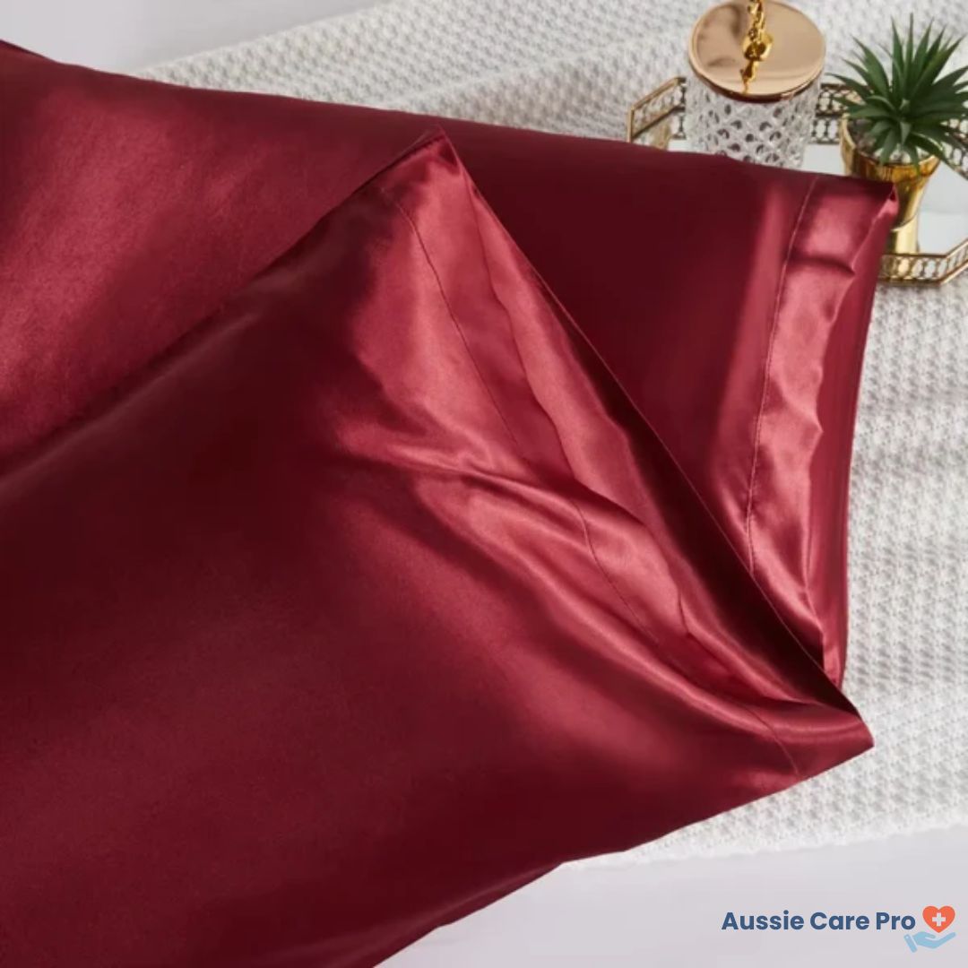 Soft Mulberry Silk Pillowcase for Beauty Sleep