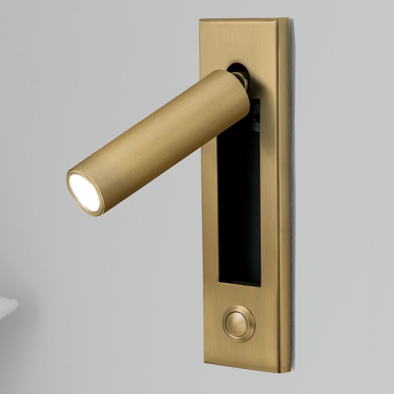 Contemporary Recessed Bedroom Wall Lamp