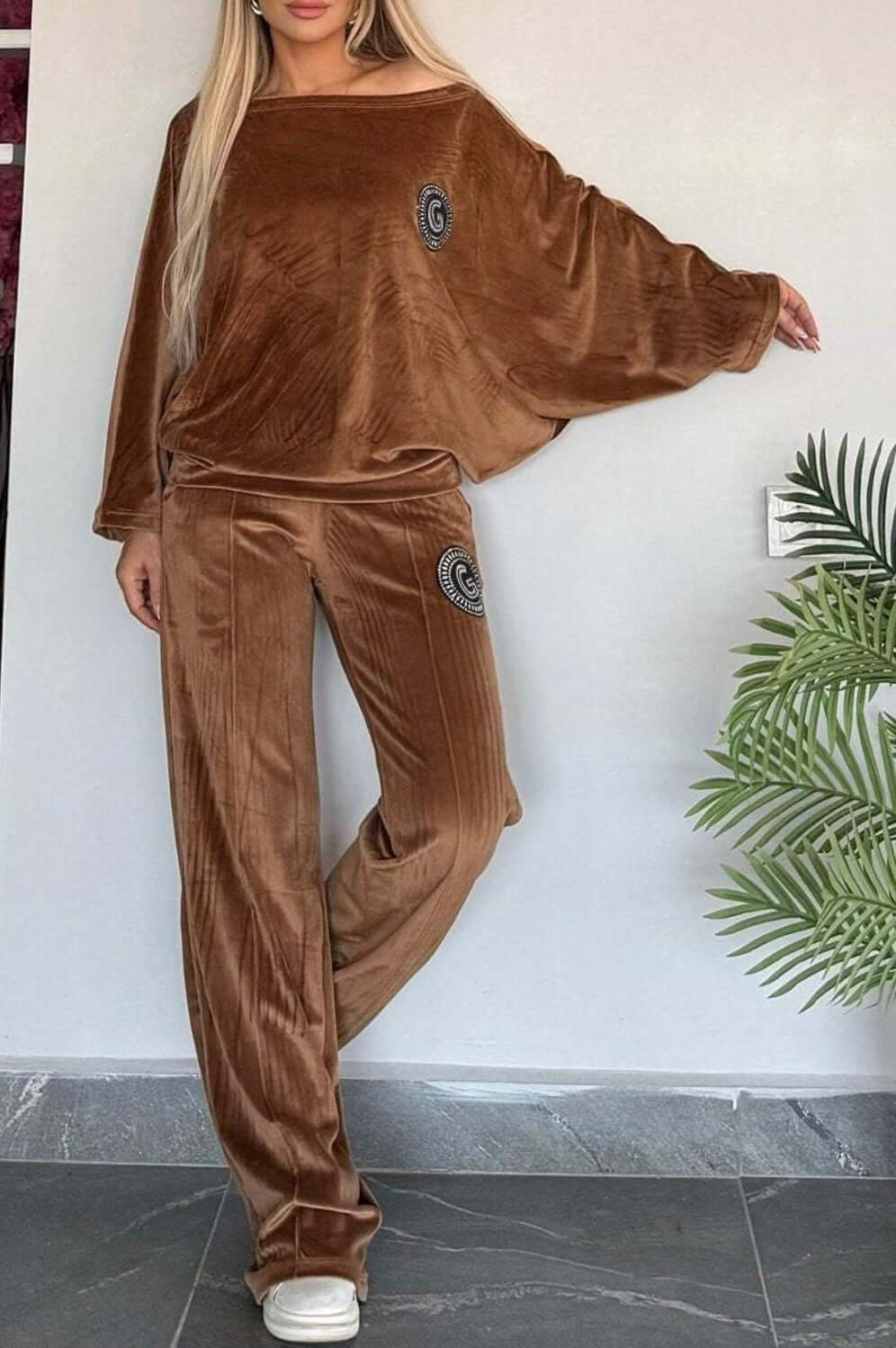 Soft Plush Women's Pajama Set
