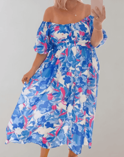 Casual Sunny V Neck Sundress