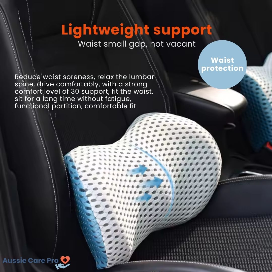 Comfortable Back Support Cushion – Ergonomic Memory Foam