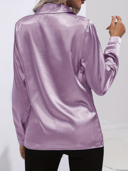 Ladies Classic Point Collar Shirt
