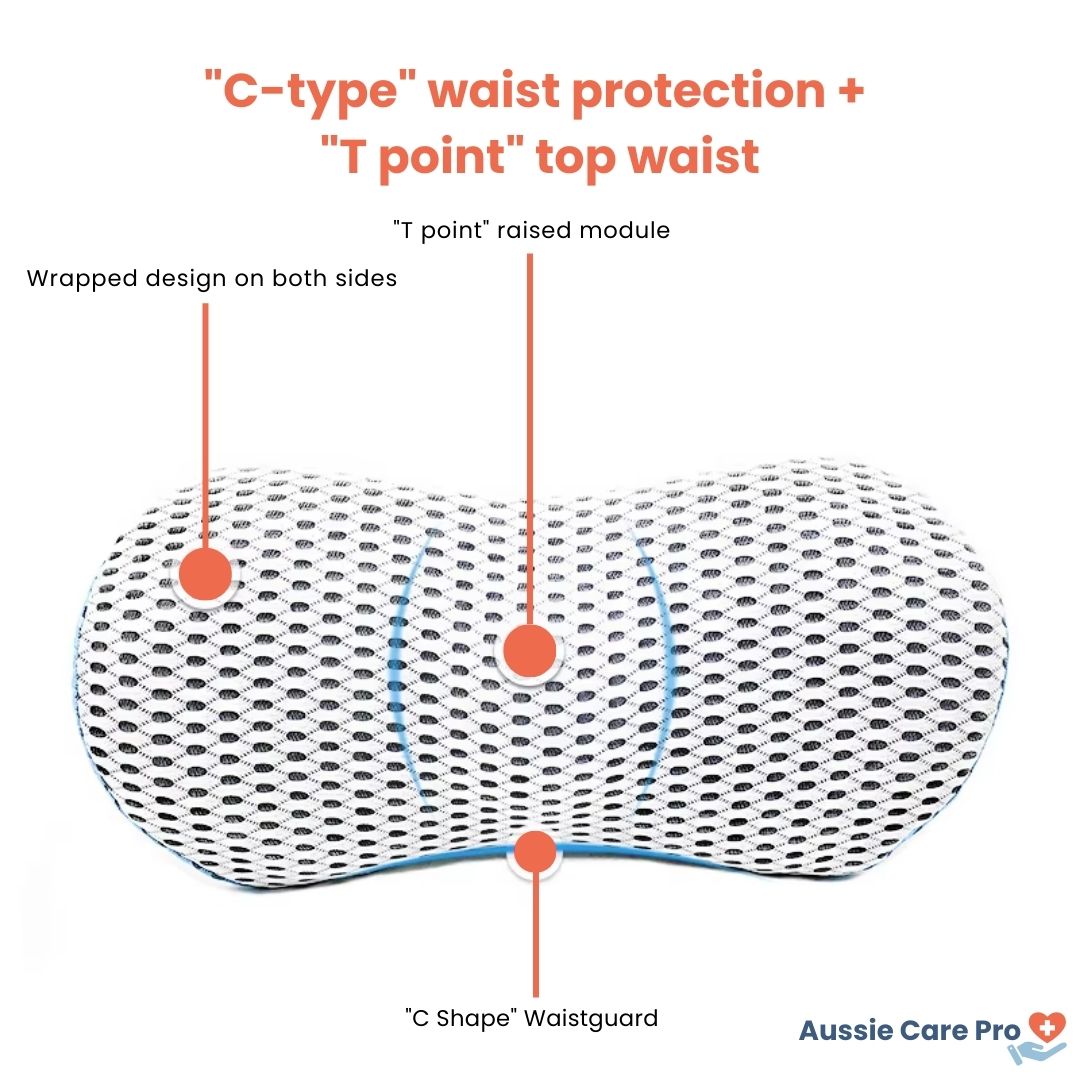 Comfortable Back Support Cushion – Ergonomic Memory Foam