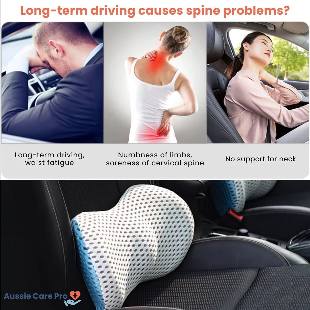 Comfortable Back Support Cushion – Ergonomic Memory Foam