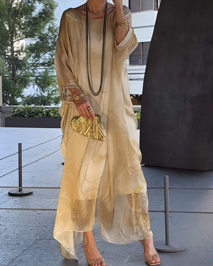 Beautiful Lightweight Chiffon Dress