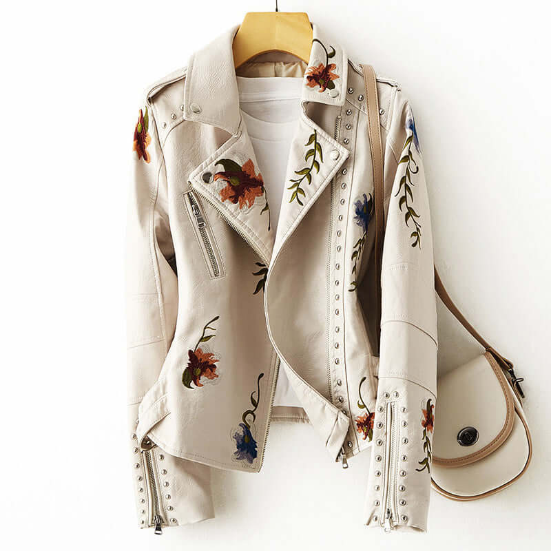 Vintage Floral Pattern Women's Jacket - Luxivelle